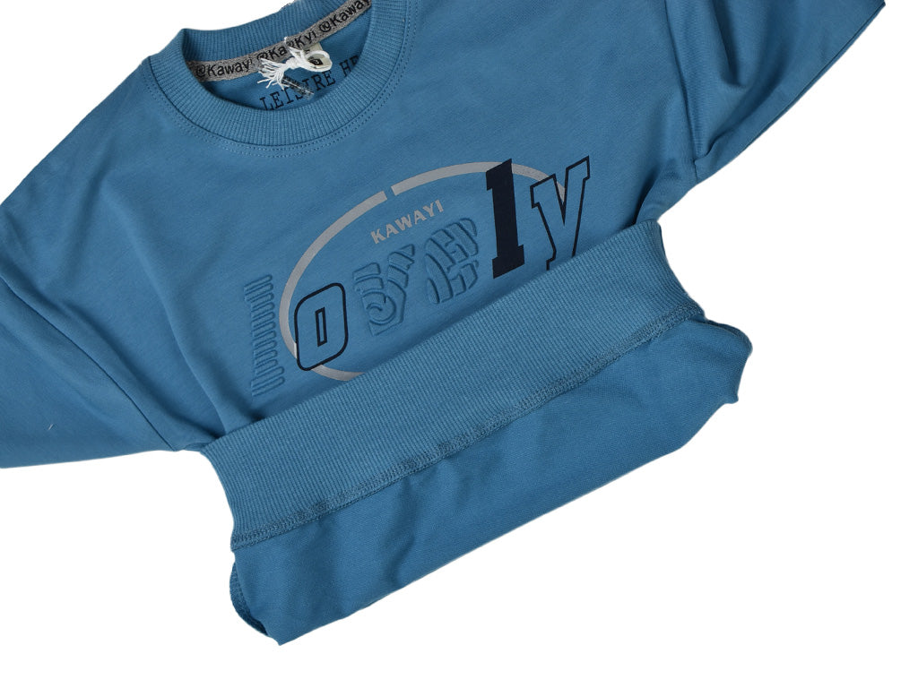 Sweatshirt Blue Lovely
