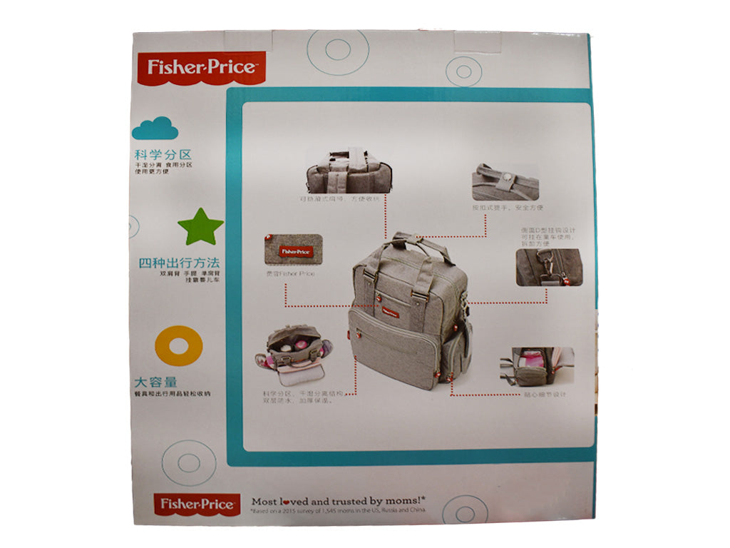 Fisher Price Backpack Diaper Bag