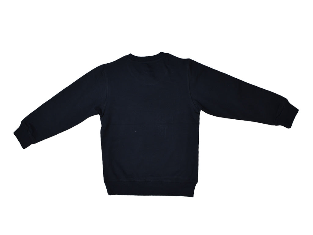 Sweatshirt Dark Blue Go Happy