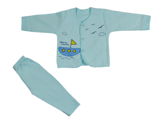 Sleeping Suit blue Swim Time