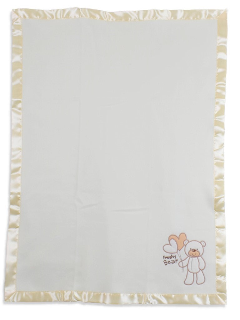 Wrapping Sheet Fleece Bear