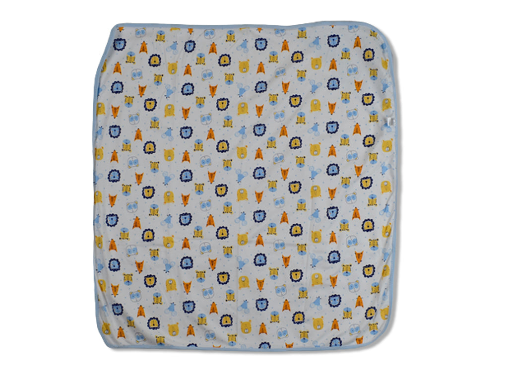 Wrapping Sheet Hooded Blue Lion