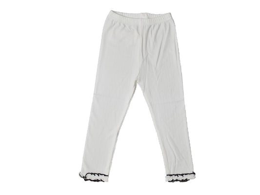 Trousers White with Black Border