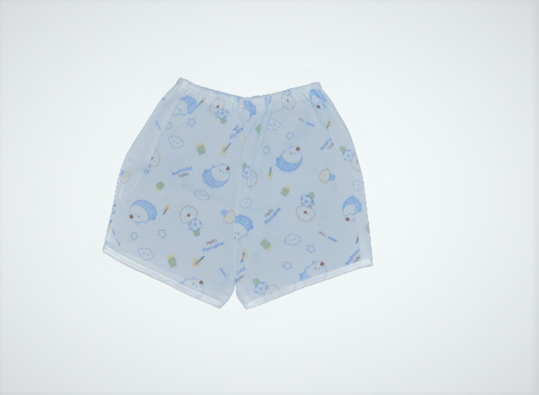 Sleep Suit Light Blue Porcupine