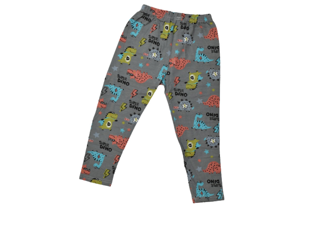 T-shirt & Trouser Yellow Stegosaurus