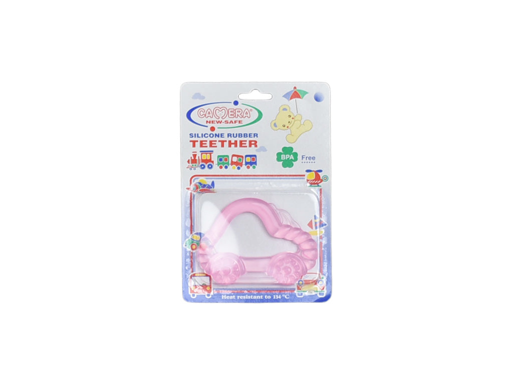 Camera Baby Teether Pink