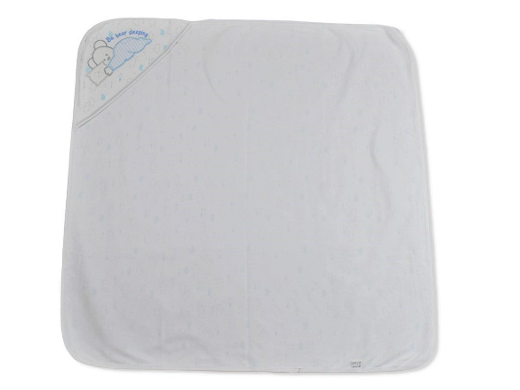 Wrapping Sheet Hood White in Bear Design