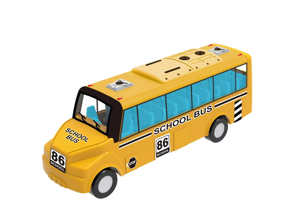 Bus Diecast Toy (Set of 4)