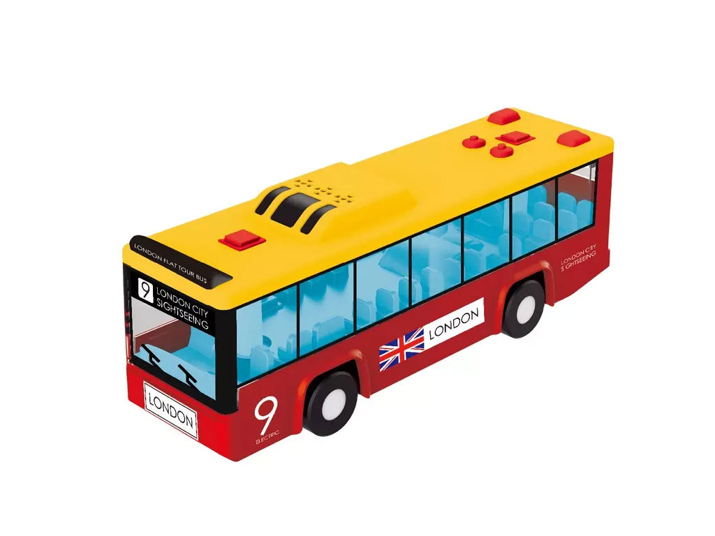 Bus Diecast Toy (Set of 4)