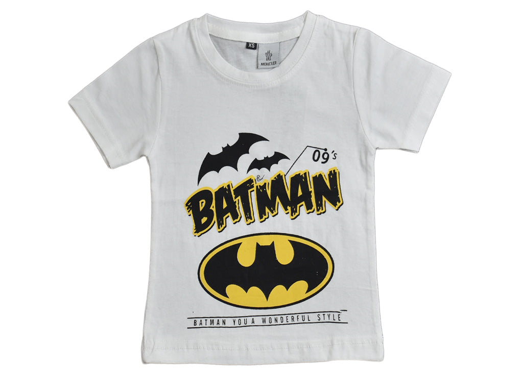 T-shirt White Batman