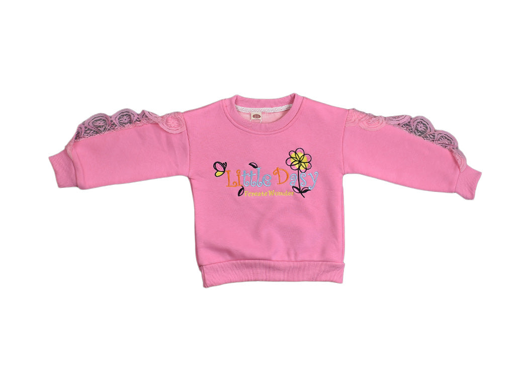 Sweatshirt Pink Little Dazzy (Fleece)