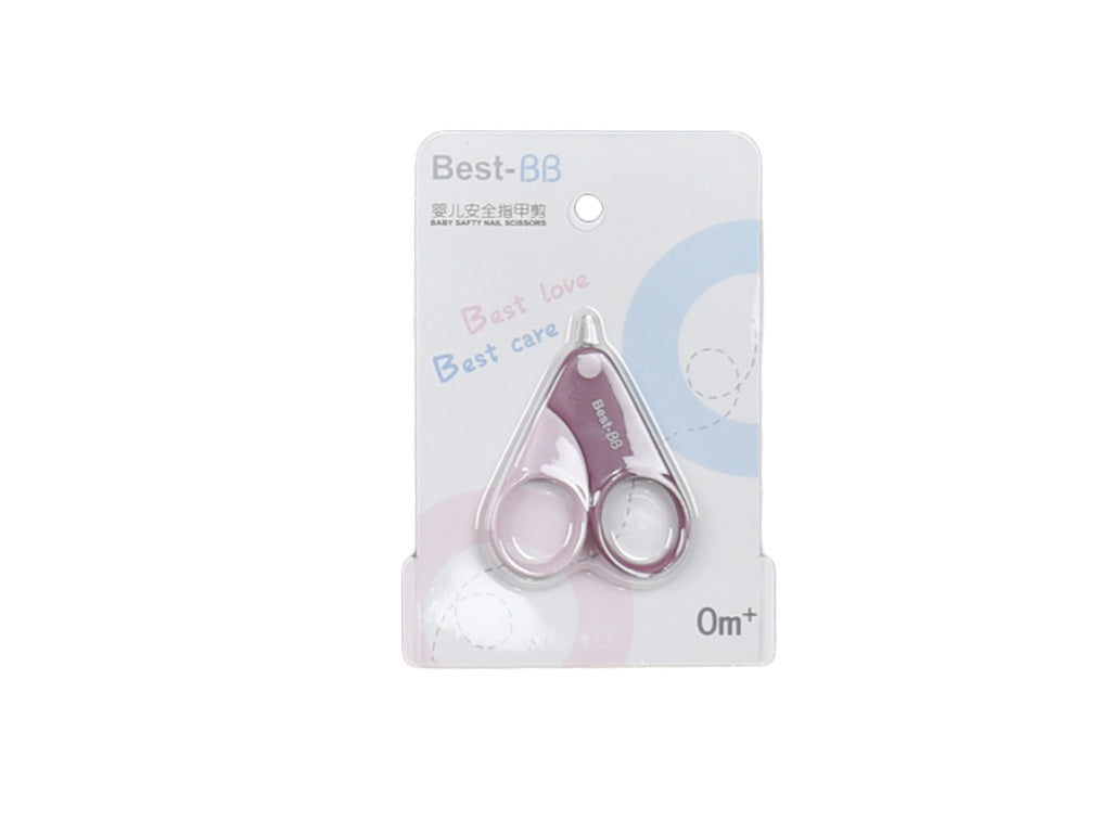 Best-BB Baby Safety Nail Scissors Pink