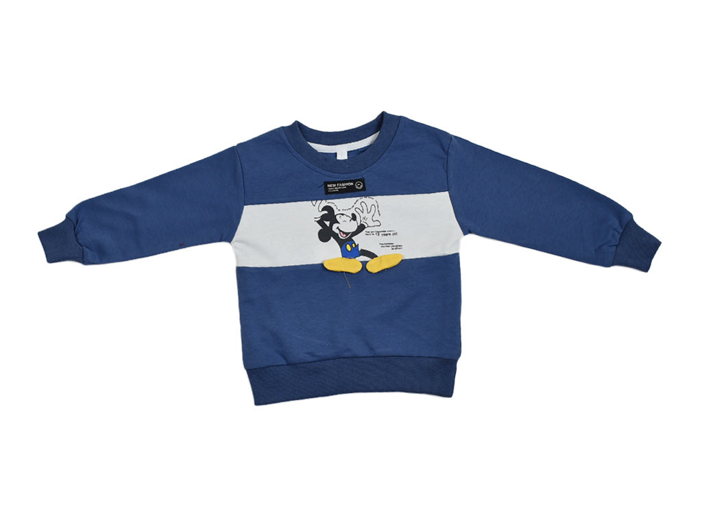Sweatshirt Mickey Blue