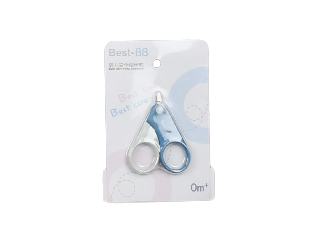 Best-BB Baby Safety Nail Scissors Blue