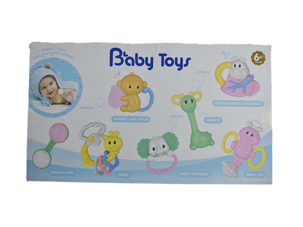 Baby Toys Rattle Set (7 Pieces)