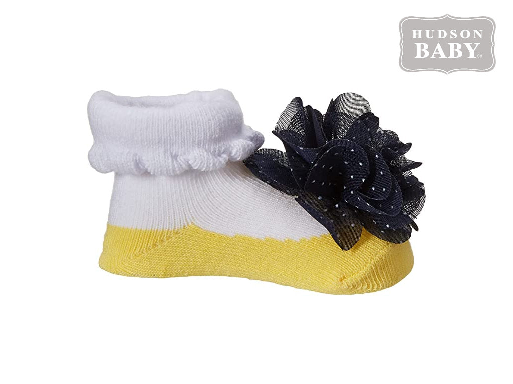 Hudson Baby Headband and Sock Set (6 pieces)