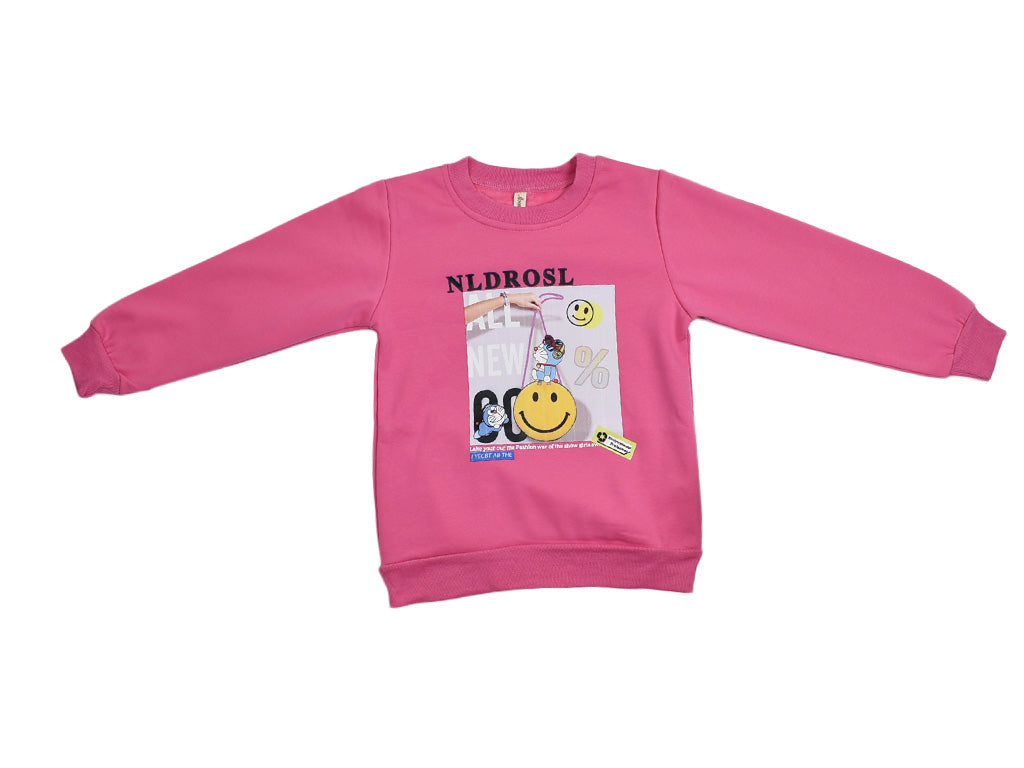 Sweatshirt Fashion Icon Pink (Fleece)