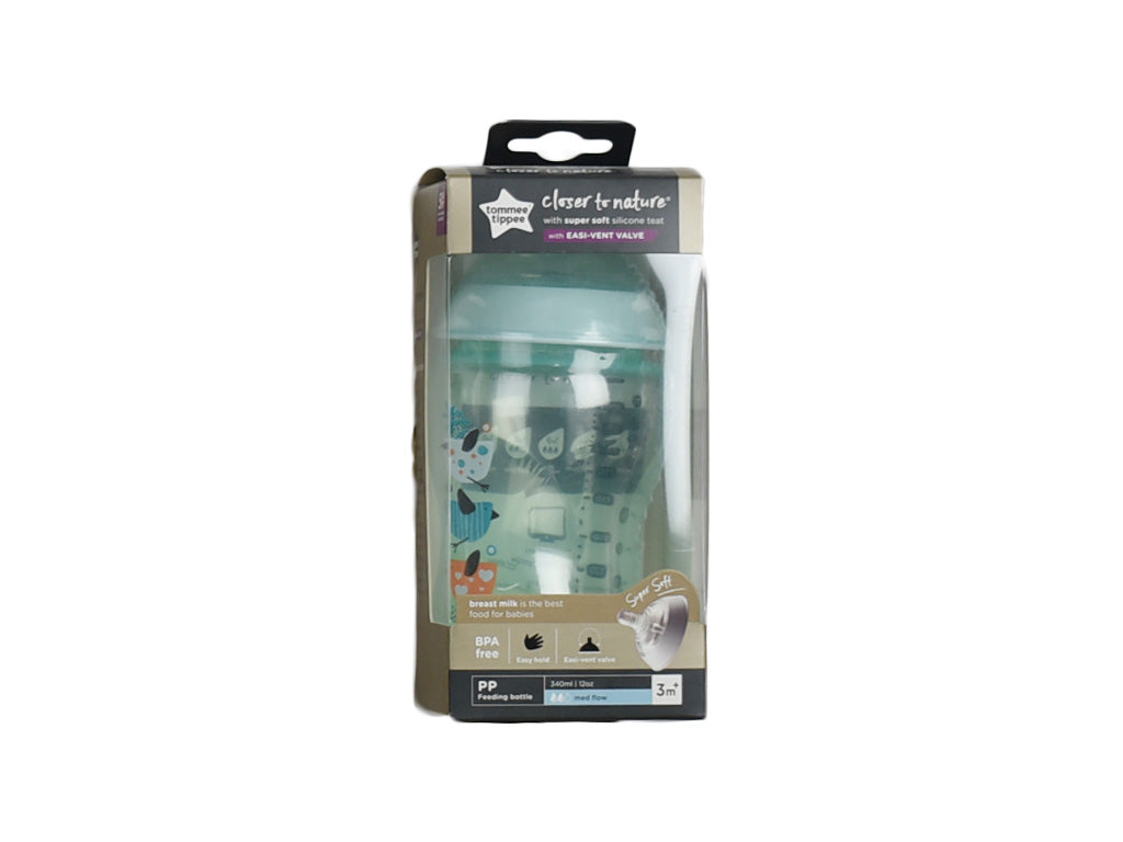 Tommee Tippee Feeding Bottle (Close to Nature) Green 340ml