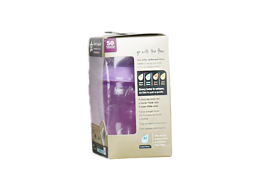 Tommee Tippee Feeding Bottle (Close to Nature) Purple 260ml