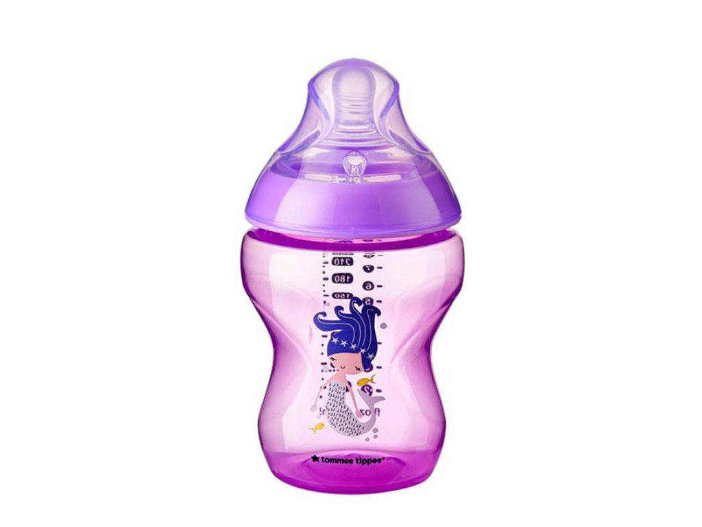 Tommee Tippee Feeding Bottle (Close to Nature) Purple 260ml