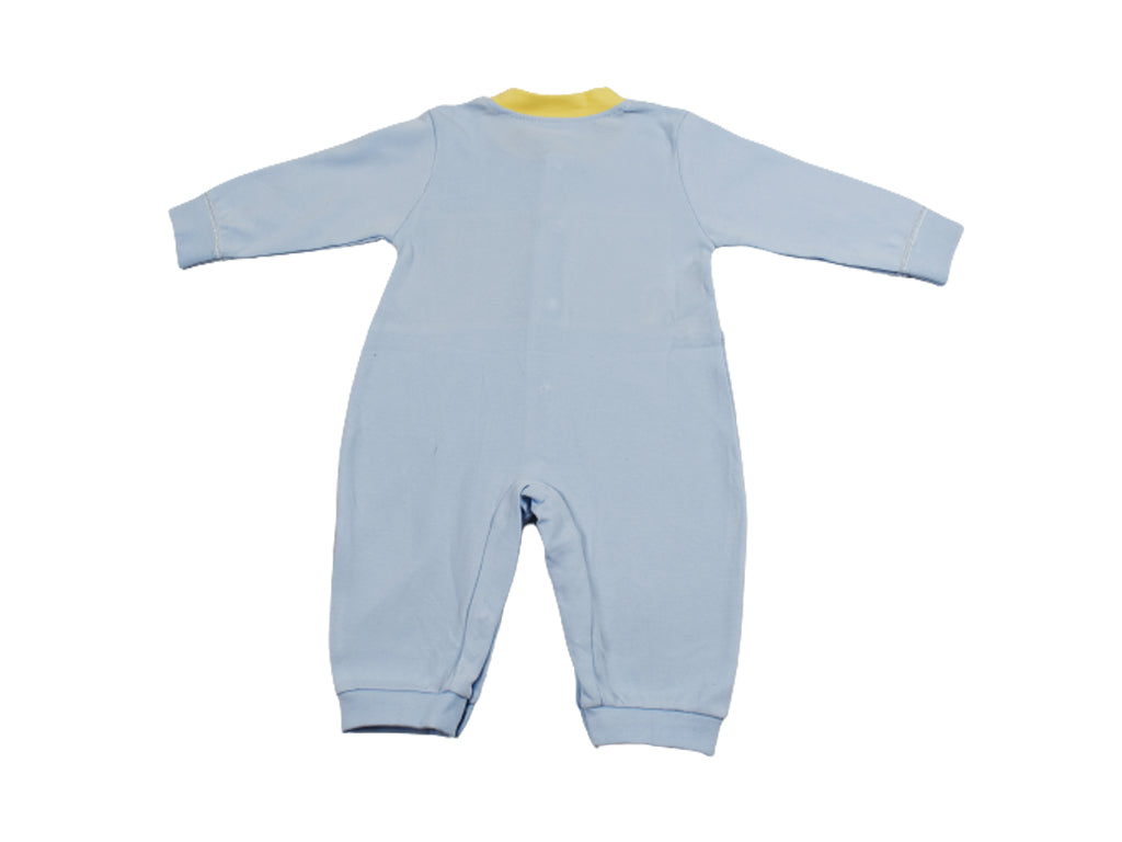 Romper Light Blue Hey