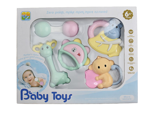 Baby Toys Rattle Set (5 Pieces)