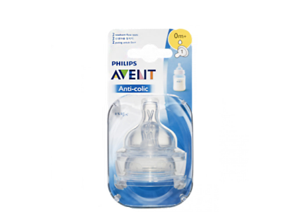 Philips Avent Anti-colic / Teats (Nipples) / 0m+ (2 Pieces)