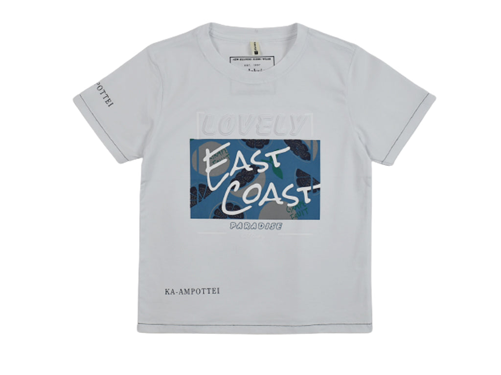 T-shirt White East Coast