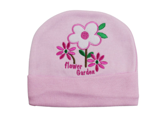 Cap Pink Flower Garden
