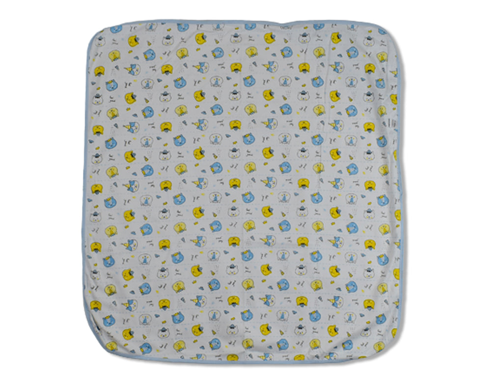 Wrapping Sheet Hooded Light Blue Bear