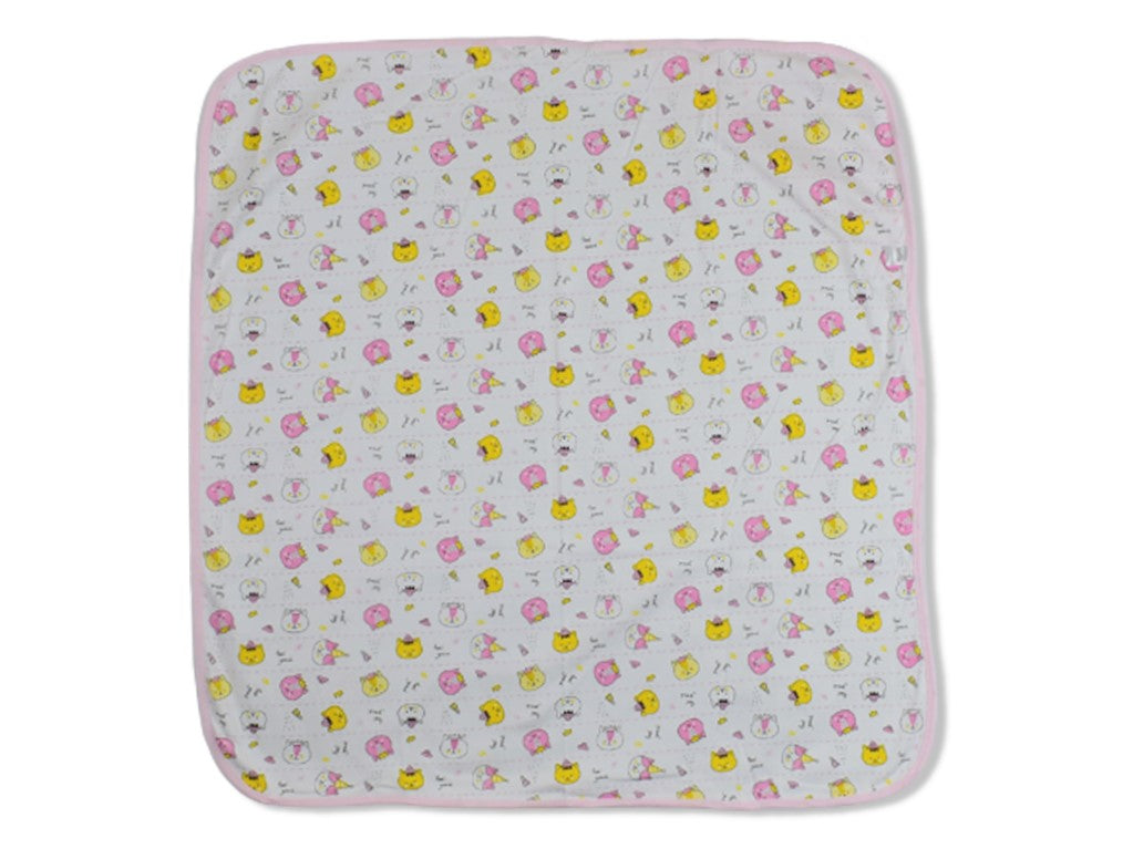 Wrapping Sheet Hooded Pink Bear