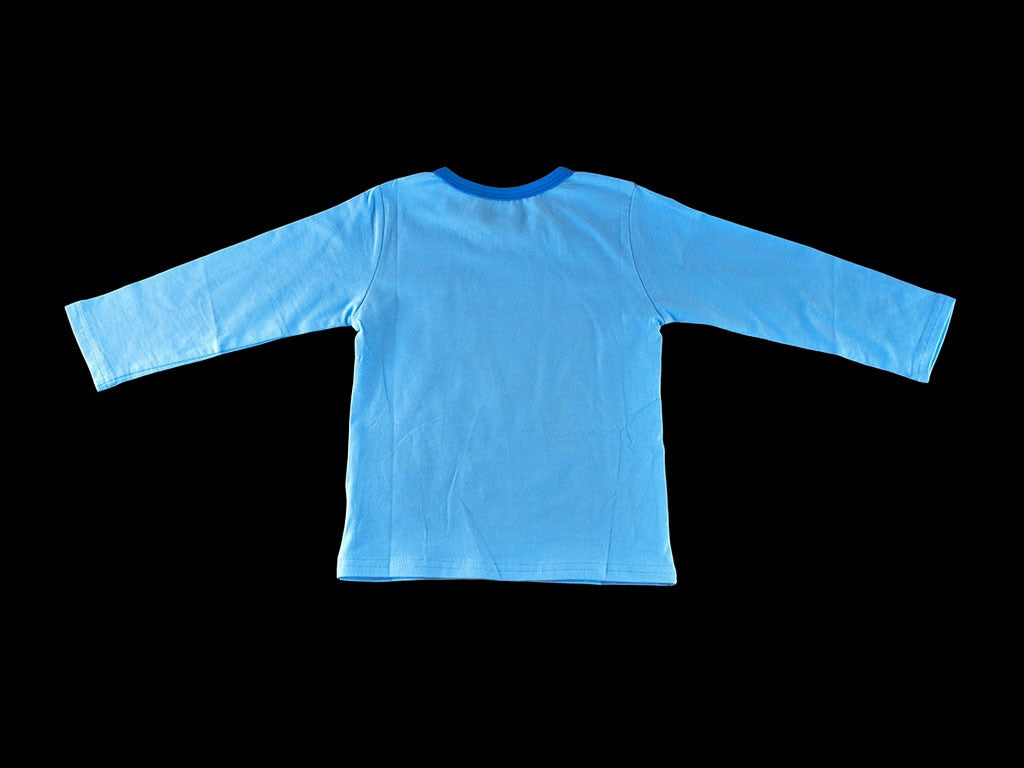 T-shirt & Trouser in Medium Blue with Batman Design