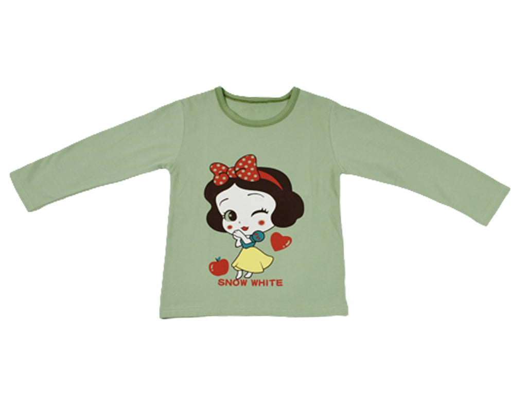 T-shirt & Trouser Green Snow White