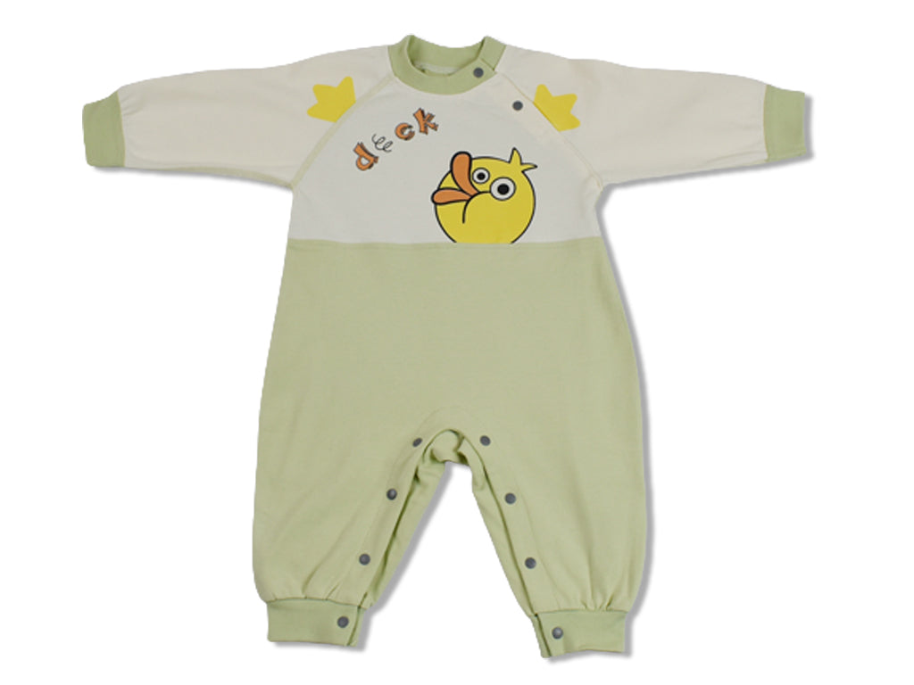 Romper Light Green Duck Style