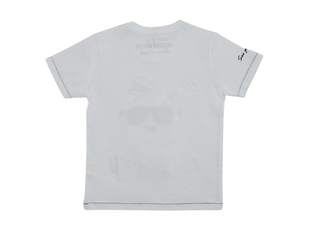 T-shirt White Cool Dude