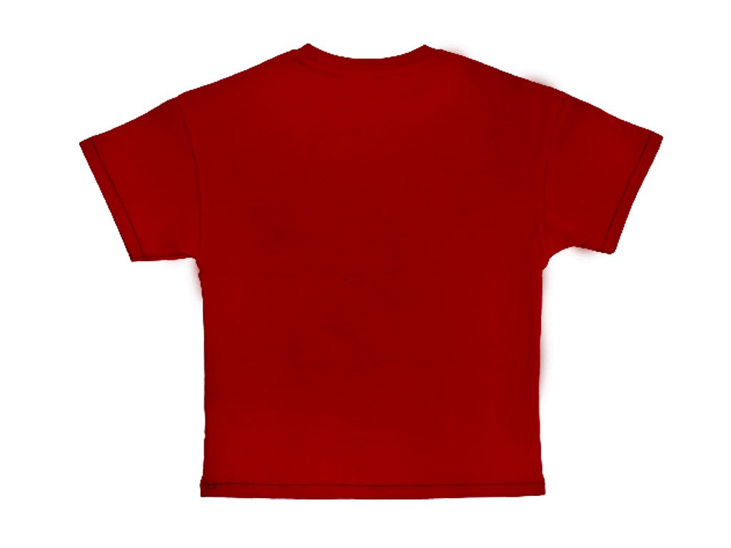 Dark sales red tee