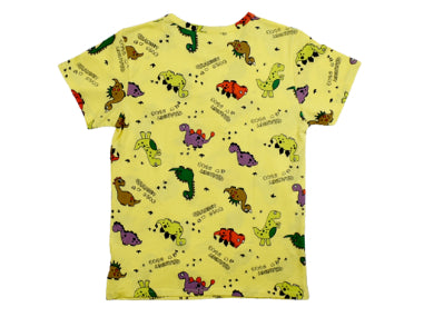 T-shirt & Trouser Yellow Dino World
