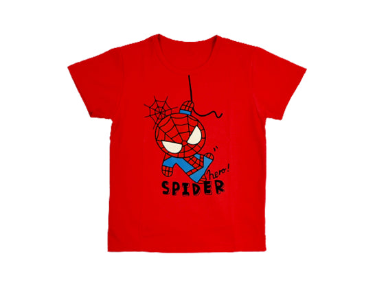 T-shirt & Trouser Red Spiderman Hero