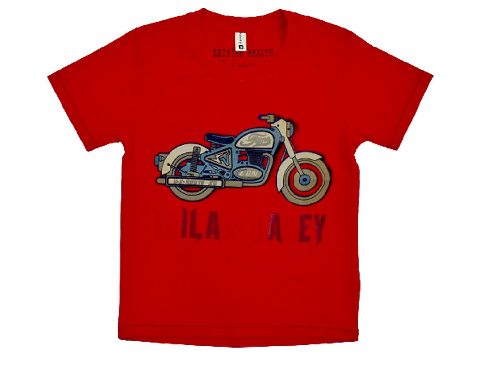 T-shirt Red Bike Ride